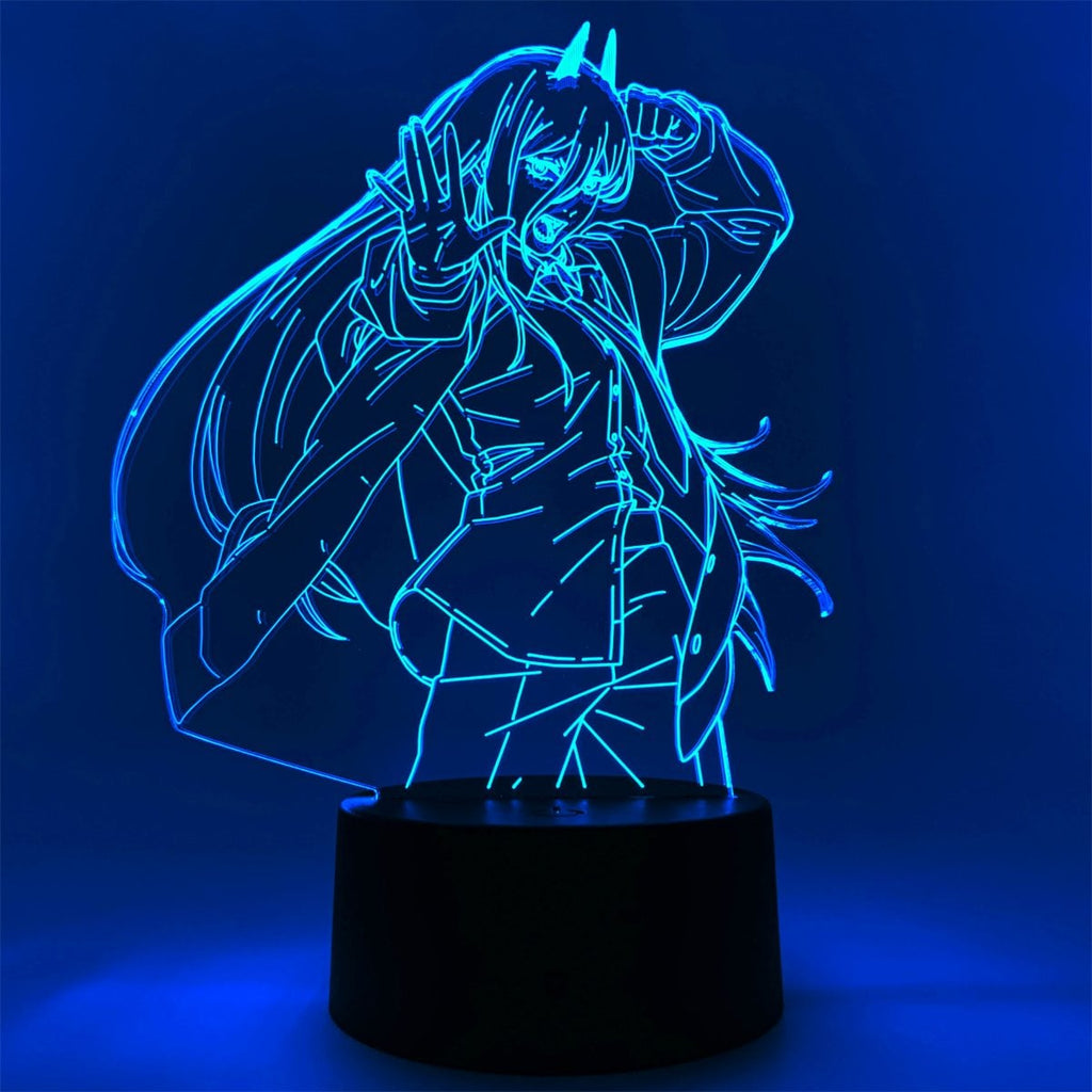 Chainsaw Man Power Otaku Lamp