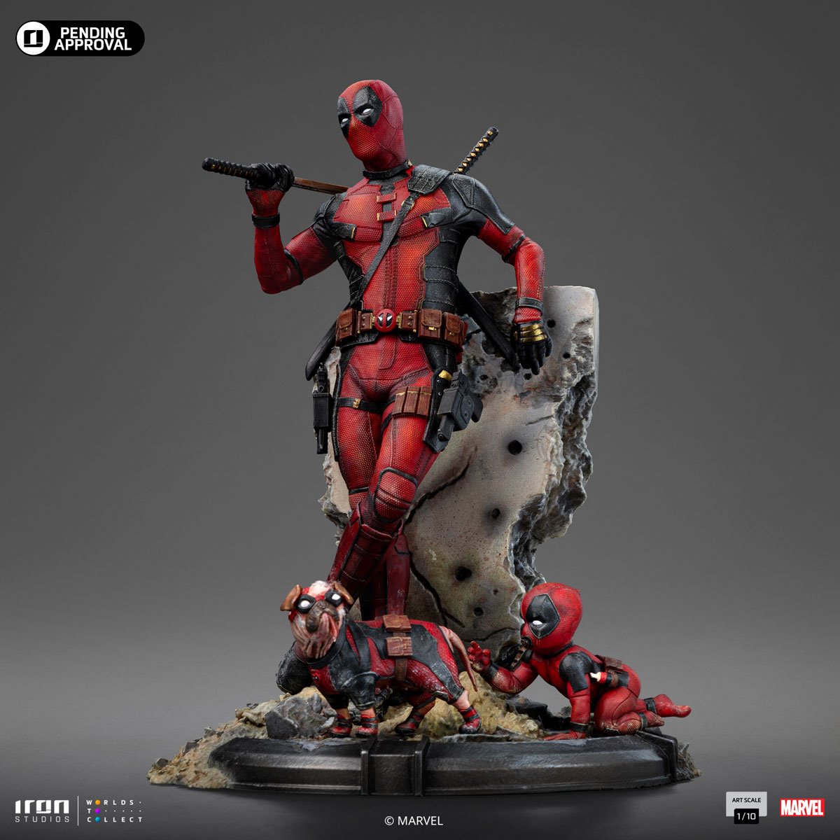 Deadpool & Wolverine Deadpool 1:10 Art Scale Limited Edition Statue