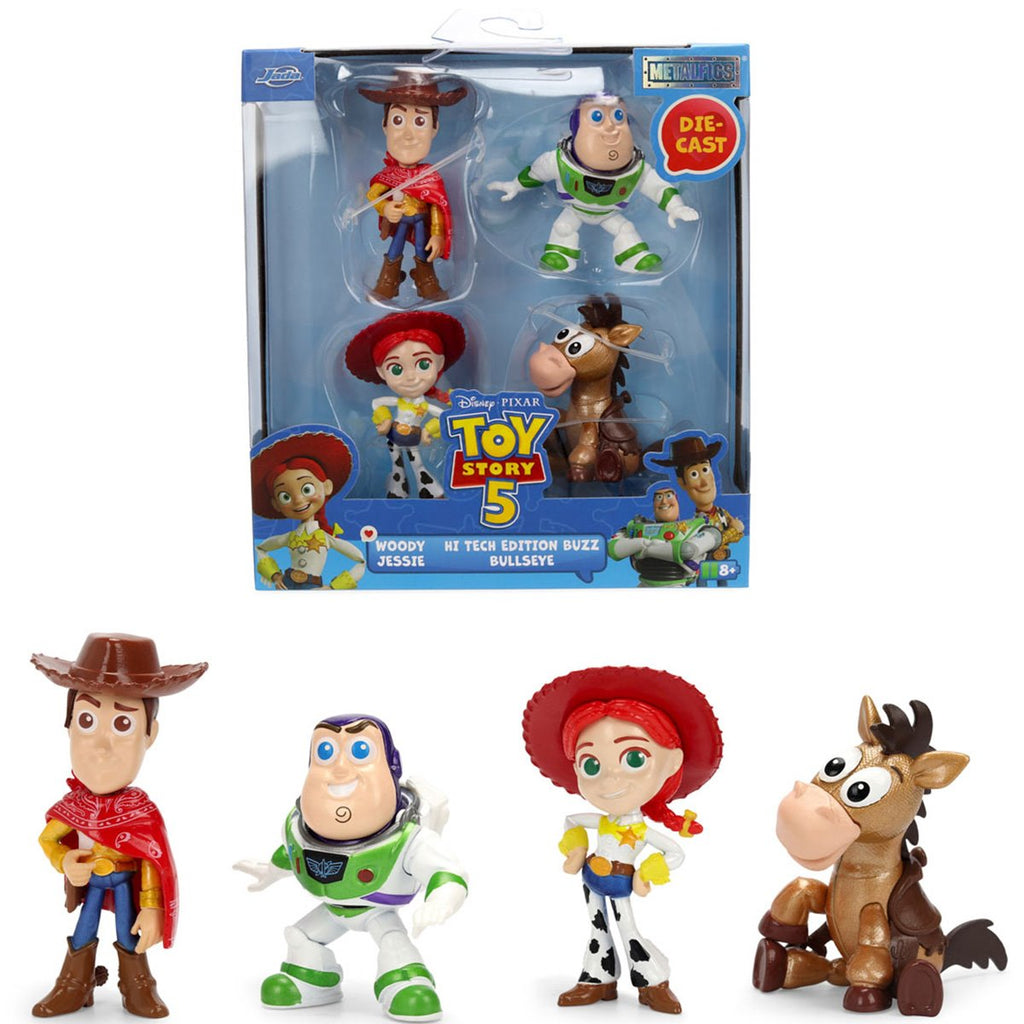Toy Story 5 MetalFigs 2 1/2-Inch Die-Cast Metal Mini-Figure 4-Pack