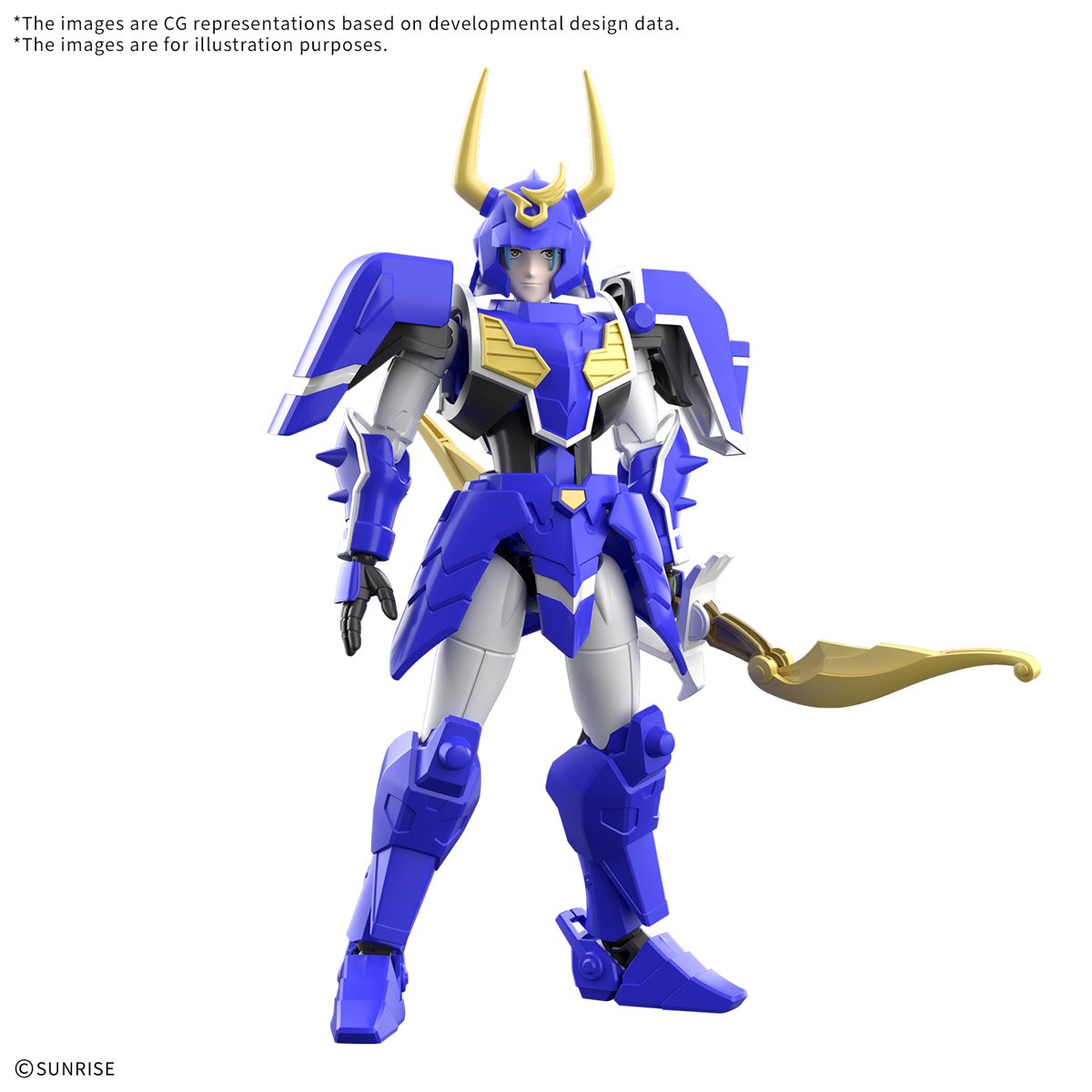 30 Minutes Fantasy Yoroi-Shinden Samurai Troopers Kaito of the Sky Model Kit