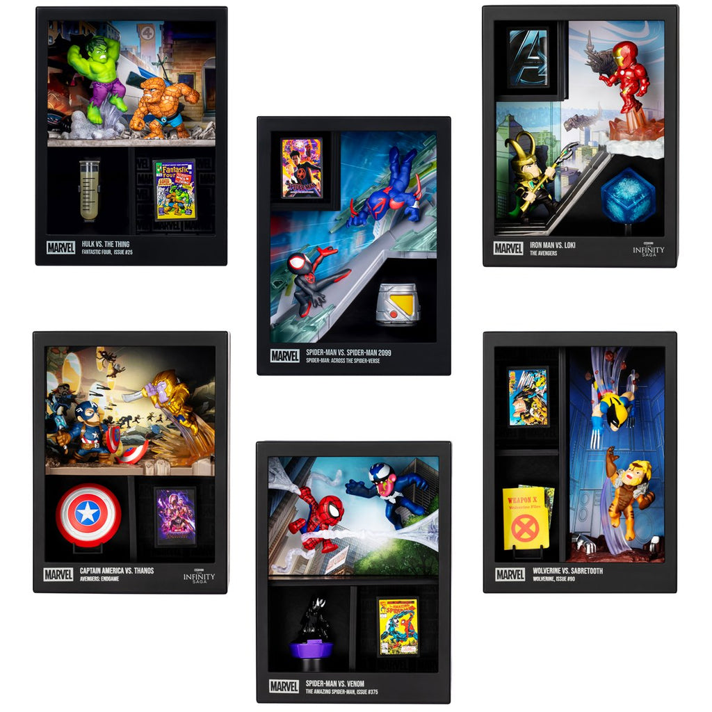 Marvel Fandrop Figure Diorama Wave 2 Case of 6