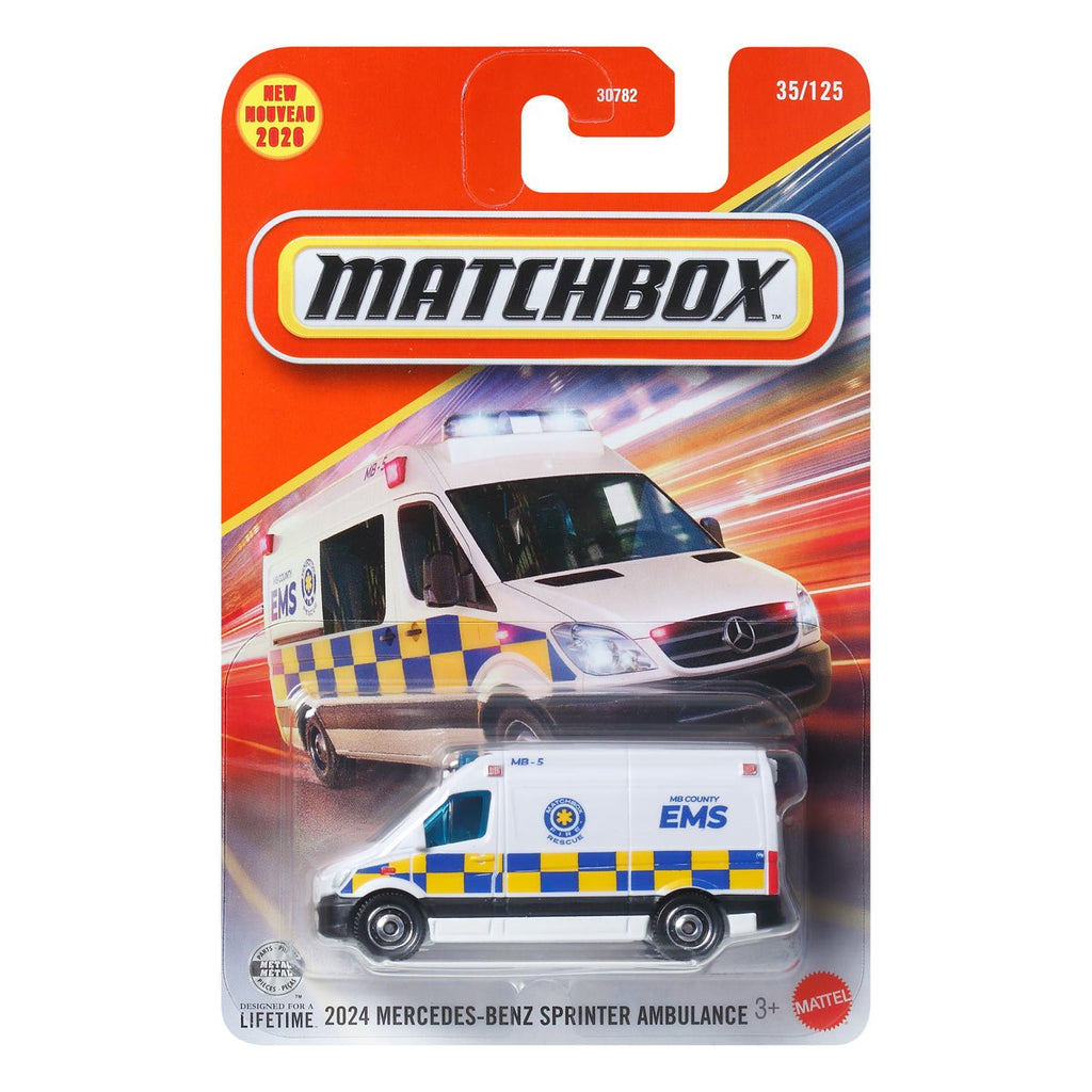 Matchbox Car Collection 2026 Mix 5 Vehicles Case of 24