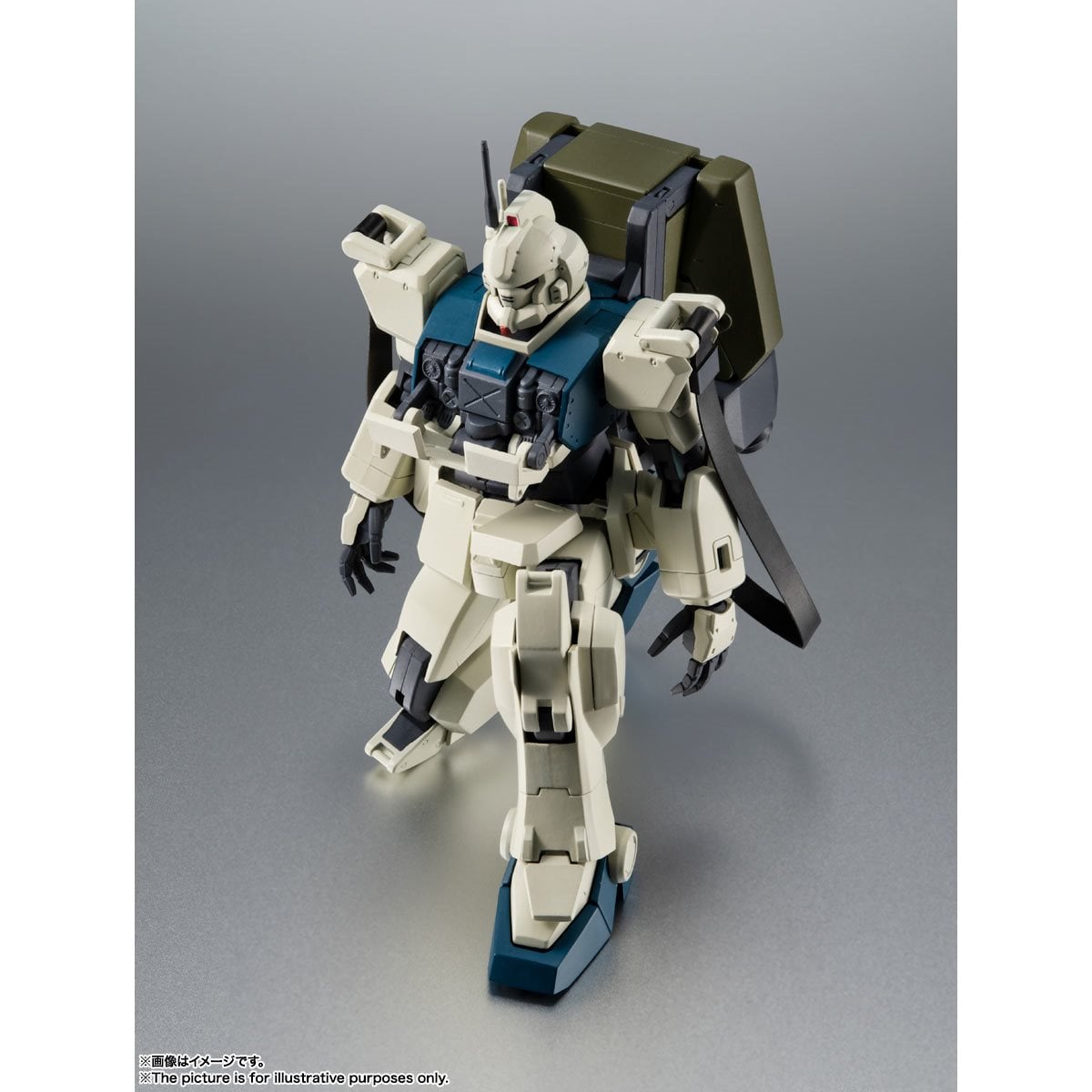 Mobile Suit Gundam The 08th MS Team RX-79(G)Ez-8 Gundam Ez-8 Side MS Version A.N.I.M.E. The Robot Spirits Action Figure