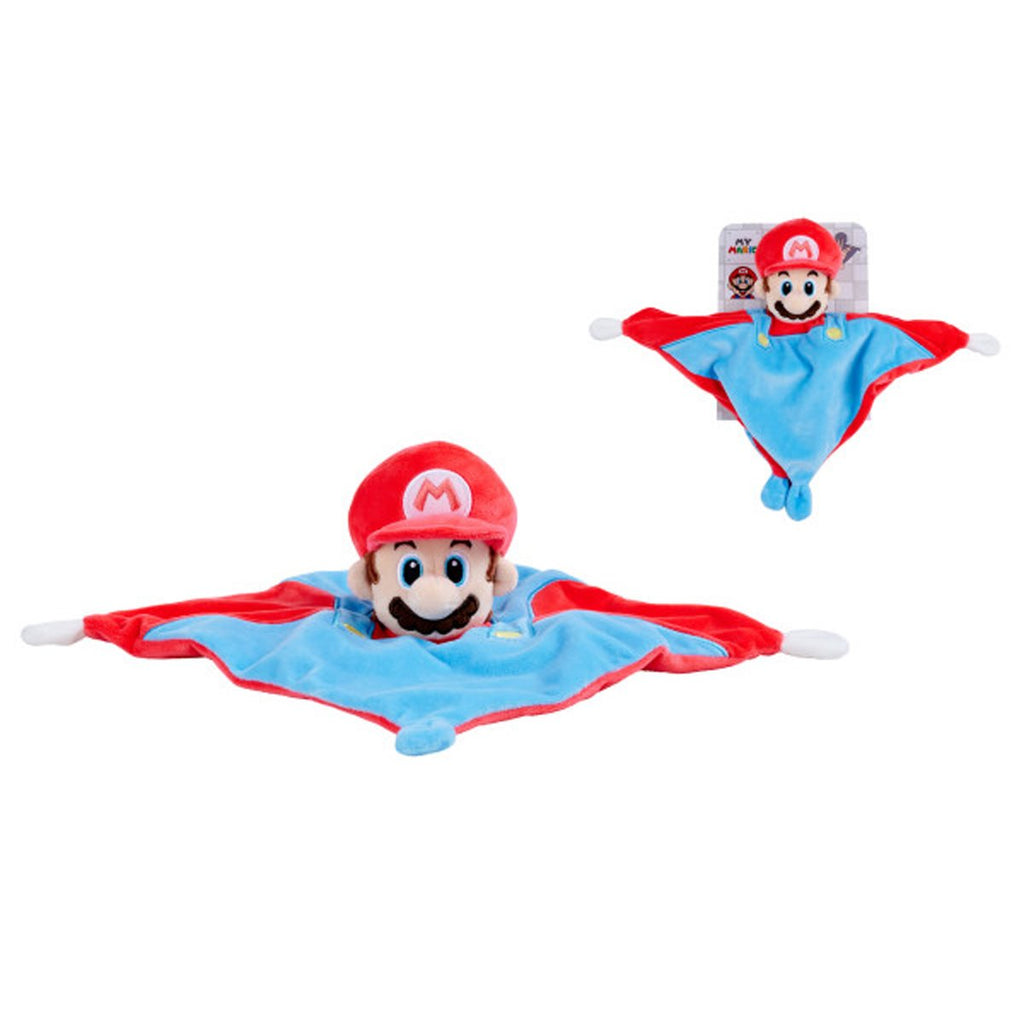 Super Mario Bros. My Mario 3D DouDou with Rattle Plush Doll
