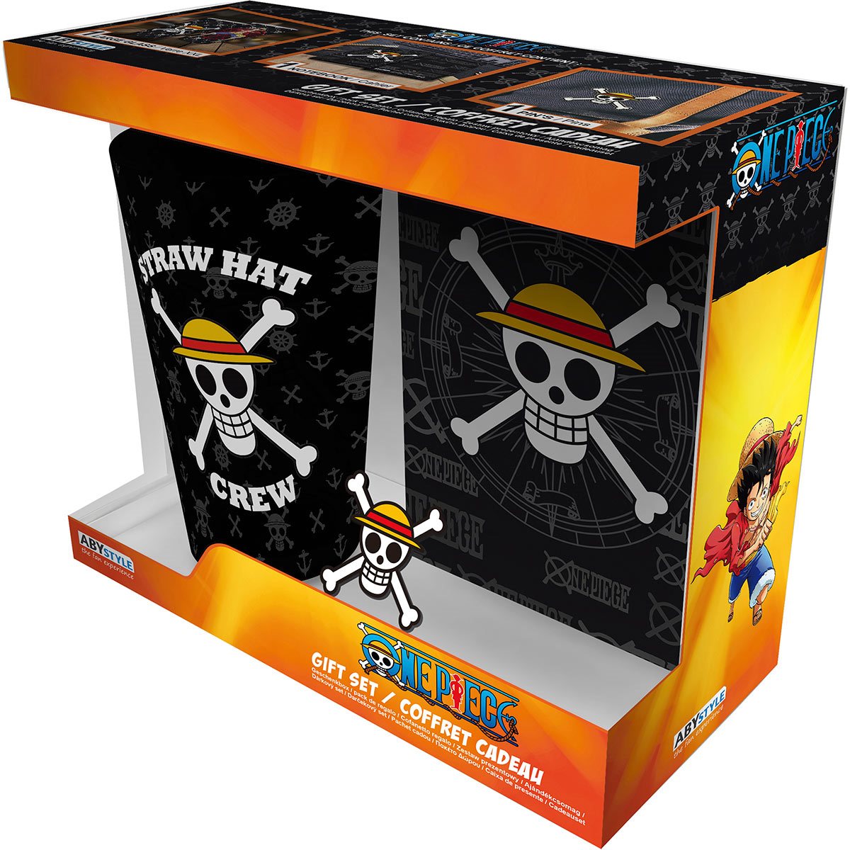 One Piece Straw Hat 3-Piece Gift Set