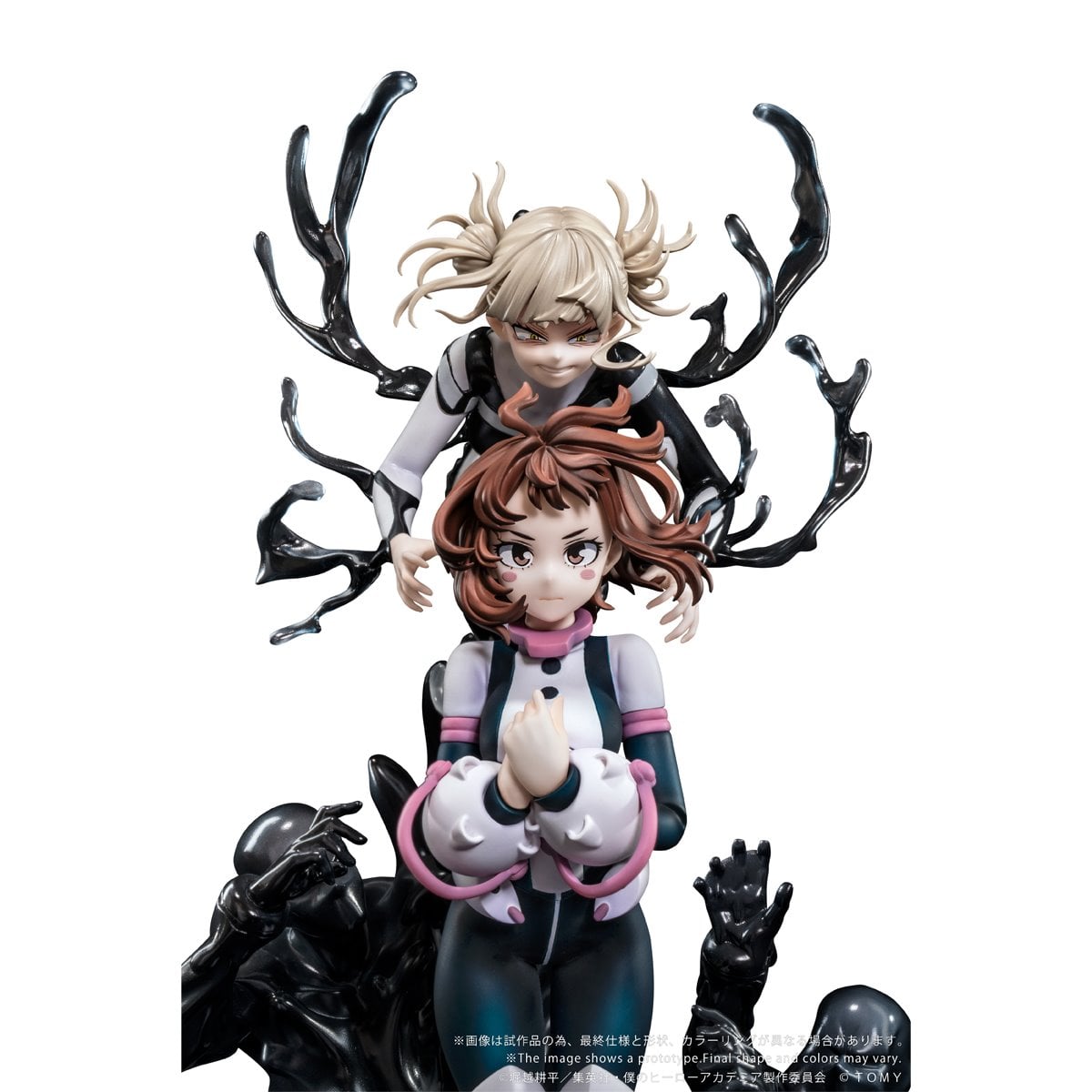 My Hero Academia Ochaco Uraraka and Himiko Toga A Girl's Ego T-Spark ANO-BAMEN 1:10 Scale Statue