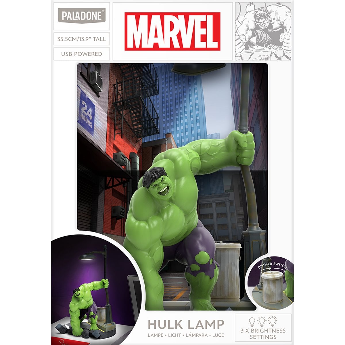 Hulk Diorama Lamp