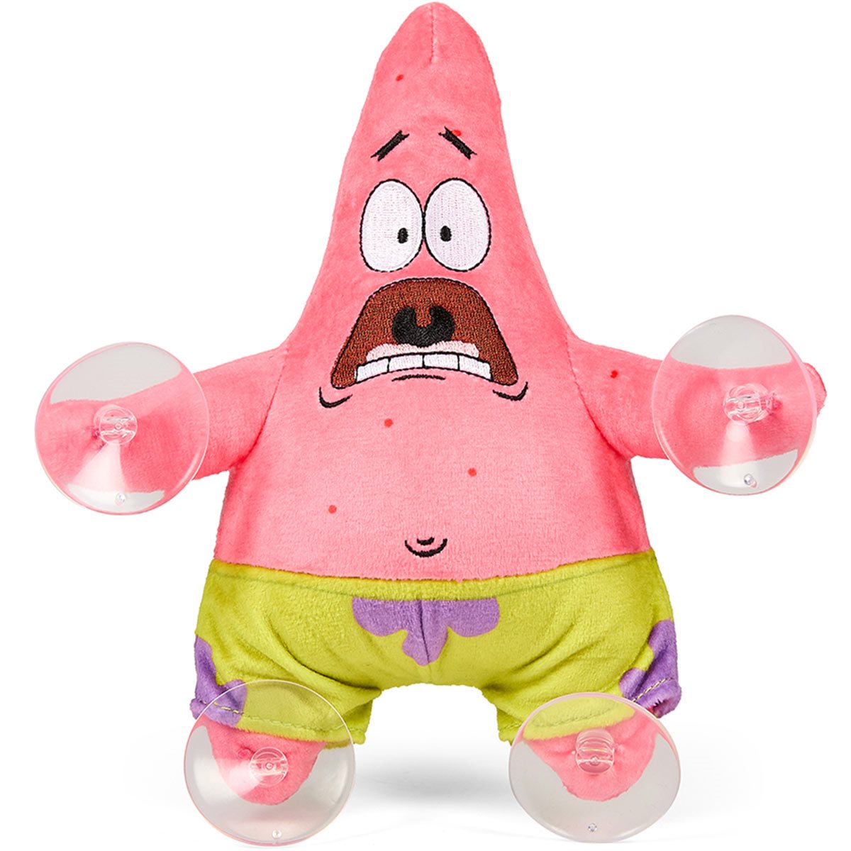 SpongeBob SquarePants Scared Patrick 8-Inch Window Clinger Plush