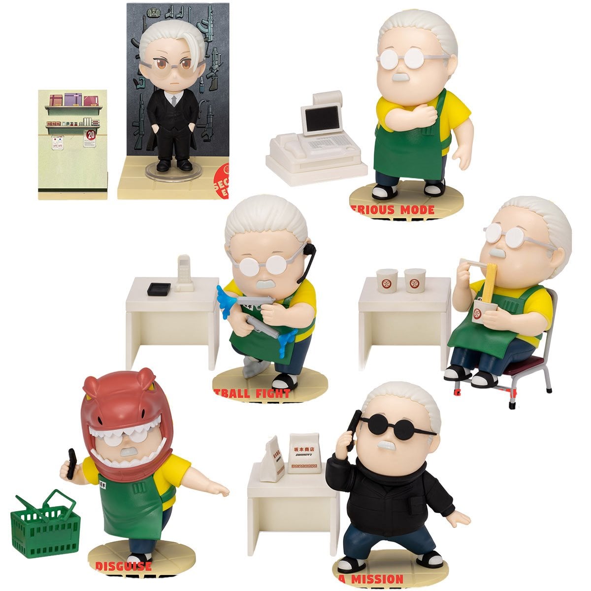 Sakamoto Days MEA-084 Mini-Figure Blind Box Case of 6