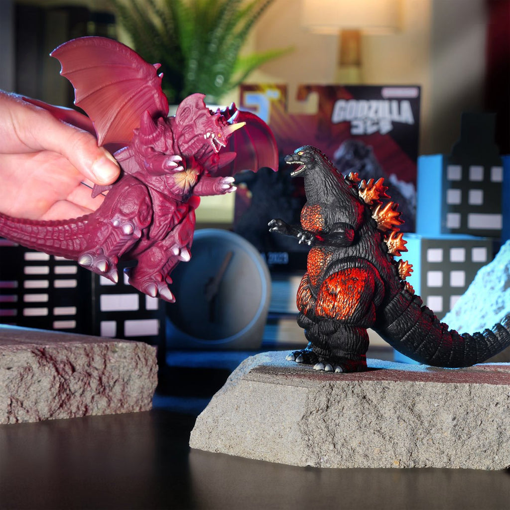 Godzilla Monster Series Burning Godzilla 5-Inch Soft Vinyl Action Figure