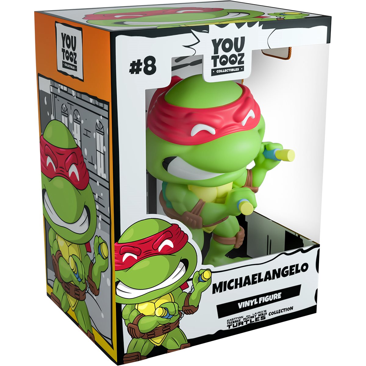 Teenage Mutant Ninja Turtles Collection Classic Michelangelo Vinyl Figure #8
