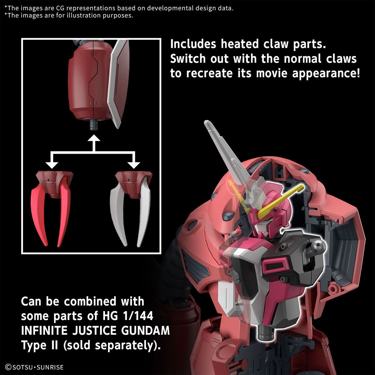 Mobile Suit Gundam Seed Freedom Z'Gok High Grade 1:144 Scale Model Kit
