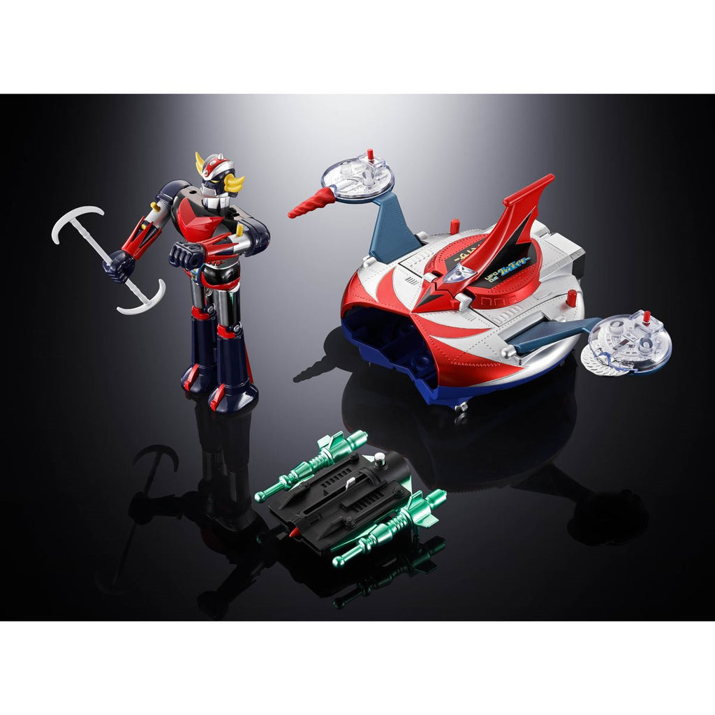 UFO Robo Grendizer Deluxe Grendizer and UFO Spazer Chogokin Action Figure