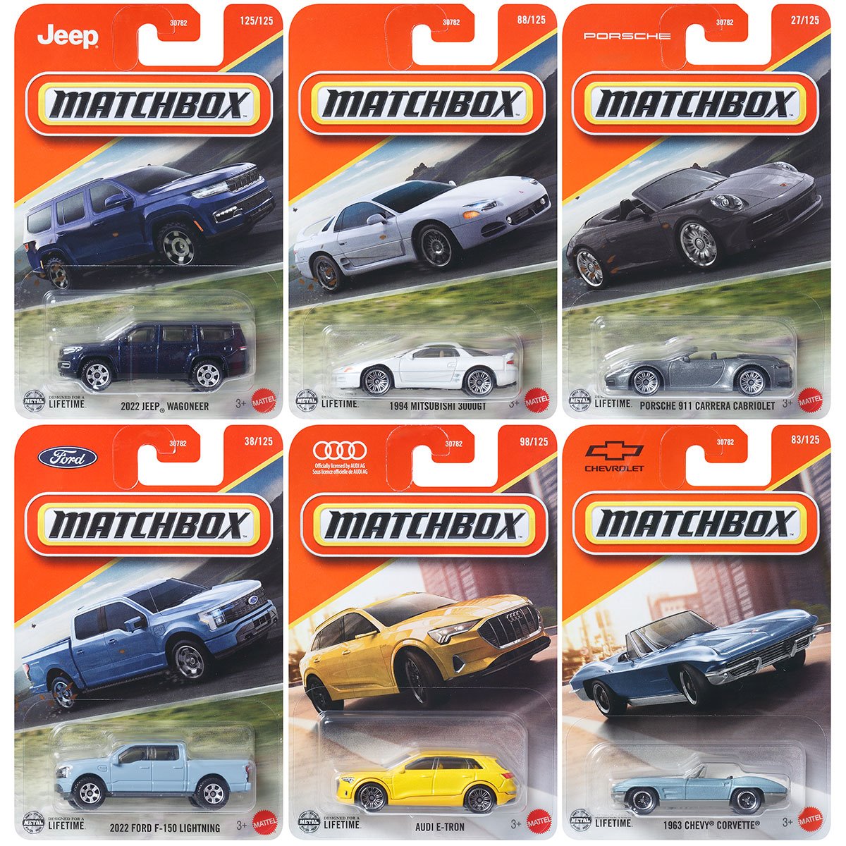 Matchbox Car Collection 2025 Mix 10 Vehicles Case of 24