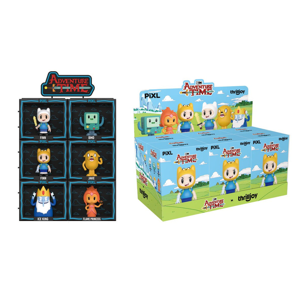 Adventure Time Blind Box PIXL Mini-Figure Display Case of 6
