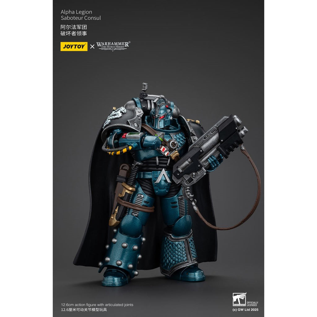 Joy Toy Warhammer The Horus Heresy Alpha Legion Saboteur Consul 1:18 Scale Action Figure