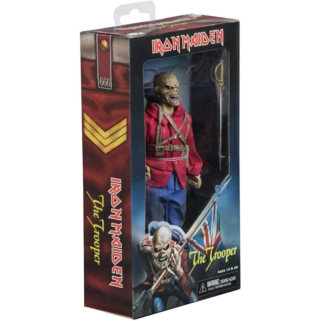 Iron Maiden Trooper Eddie 8-Inch Retro Action Figure
