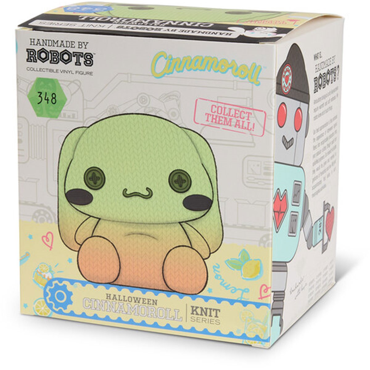 Hello Kitty and Friends Cinnamoroll #348 Halloween Handmade By Robots Vinyl Figure