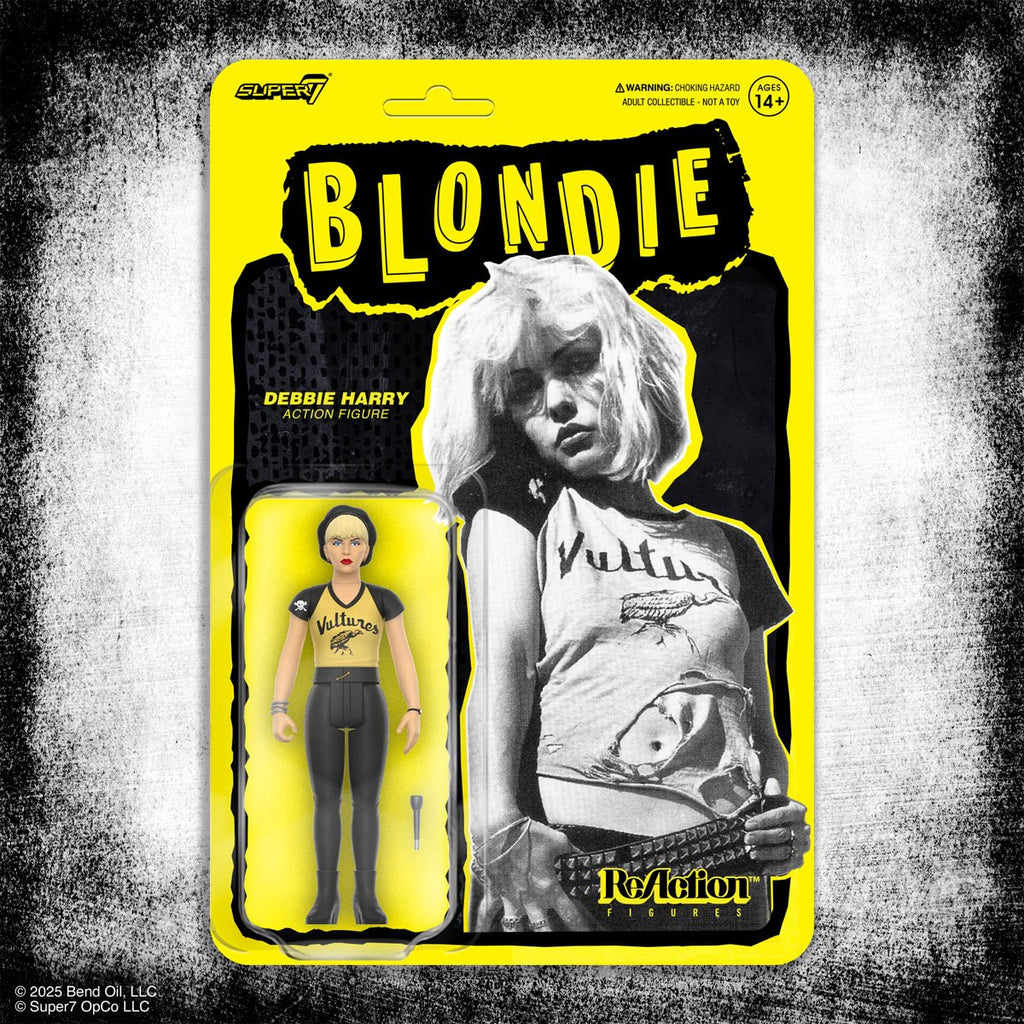 Blondie Debbie Harry Vultures 3 3/4-Inch ReAction Figure