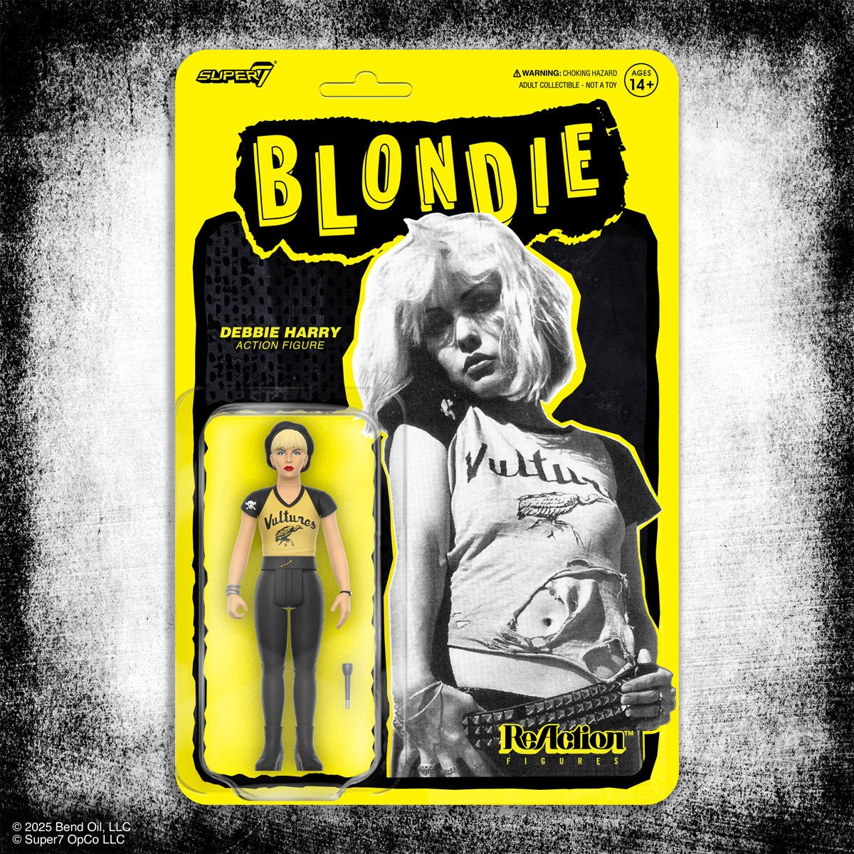 Blondie Debbie Harry Vultures 3 3/4-Inch ReAction Figure