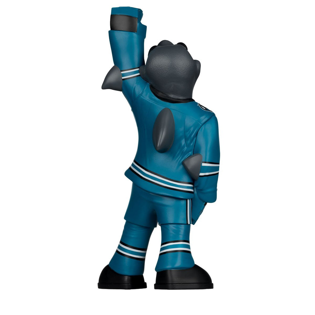 NHL San Jose Sharks S.J. Sharkie Mascot Posed Figure