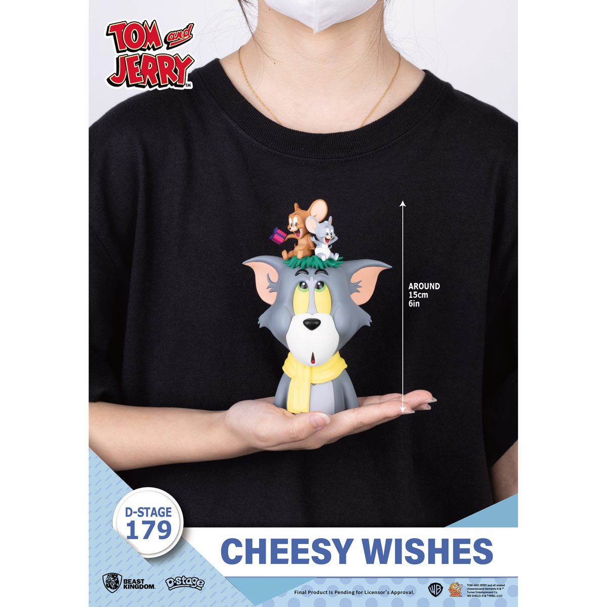 Tom and Jerry Cheesy Wishes DS-179 D-Stage Statue
