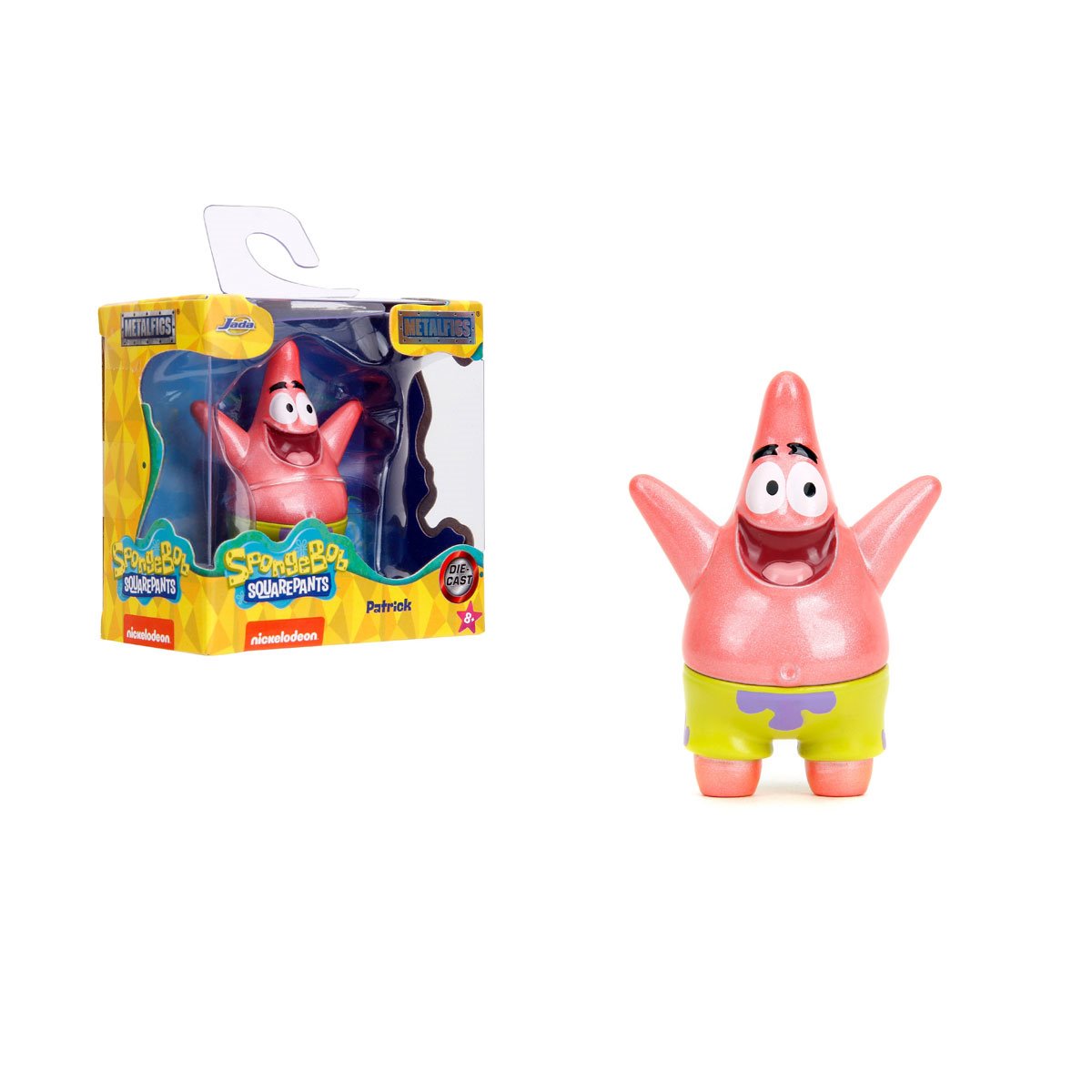 SpongeBob SquarePants Wave 1 MetalFigs 2 1/2-Inch Die-Cast Metal Mini-Figure Set of 4