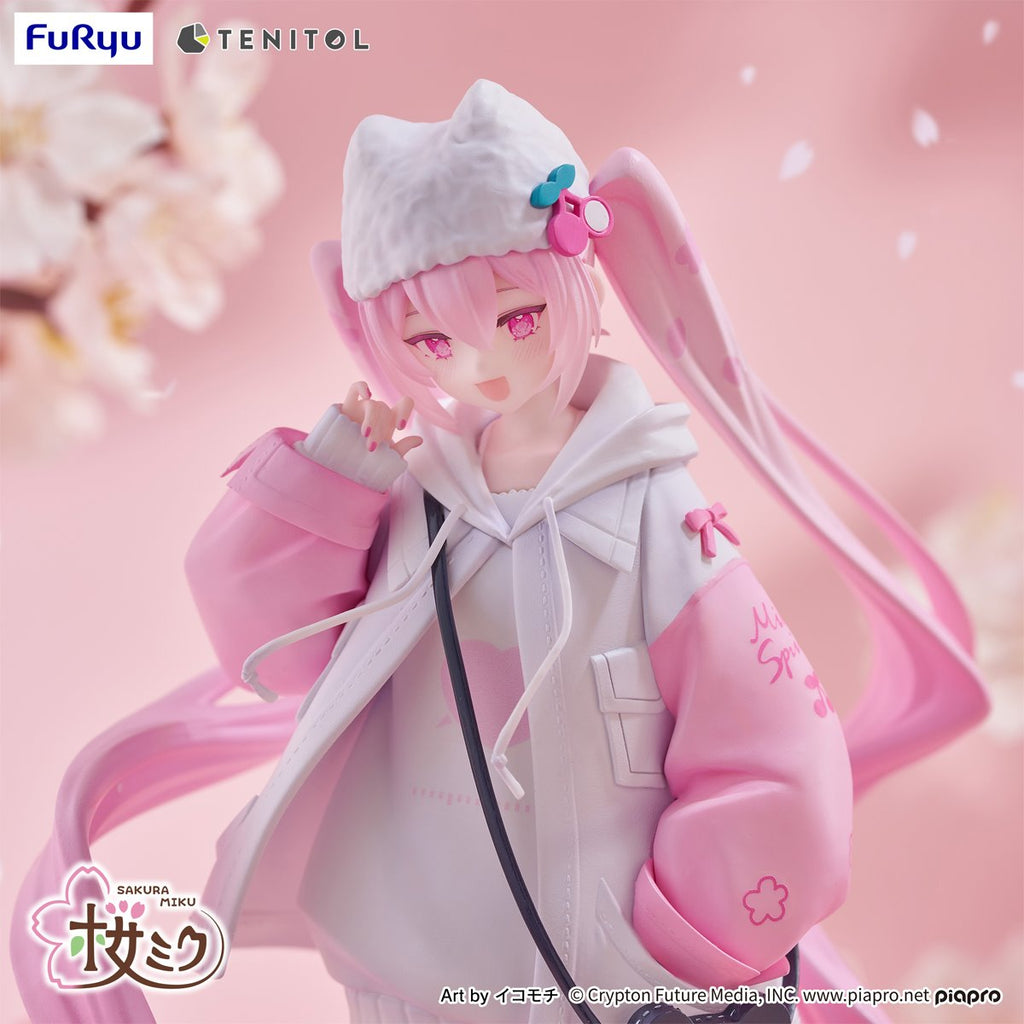 Vocaloid Miku Cool Style Tenitol Petit Statue