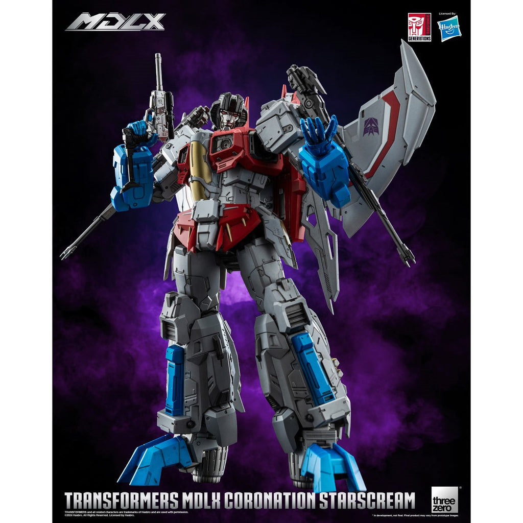 Transformers Coronation Starscream MDLX Action Figure