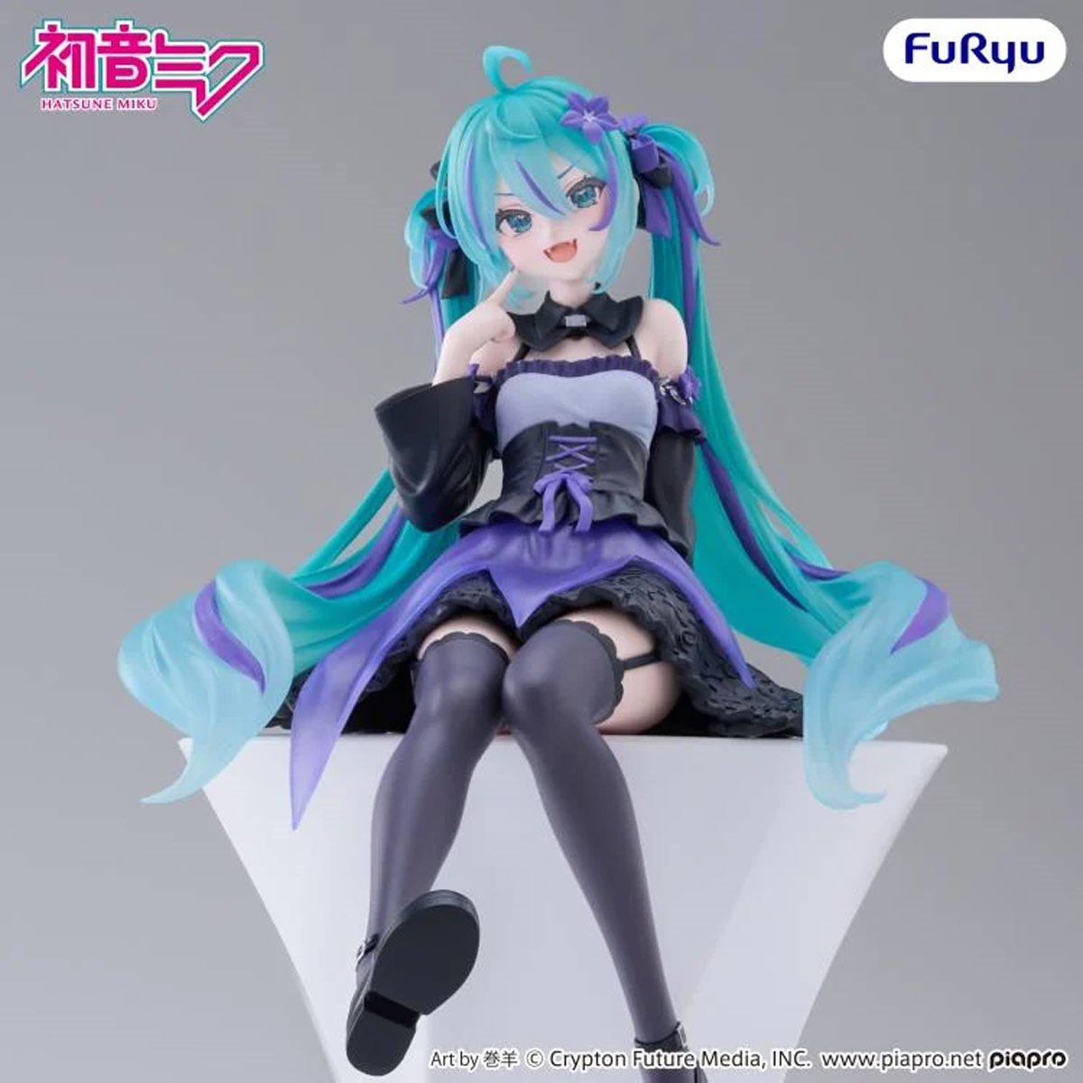 Vocaloid Hatsune Miku Flower Fairy Bellflower Noodle Stopper Statue