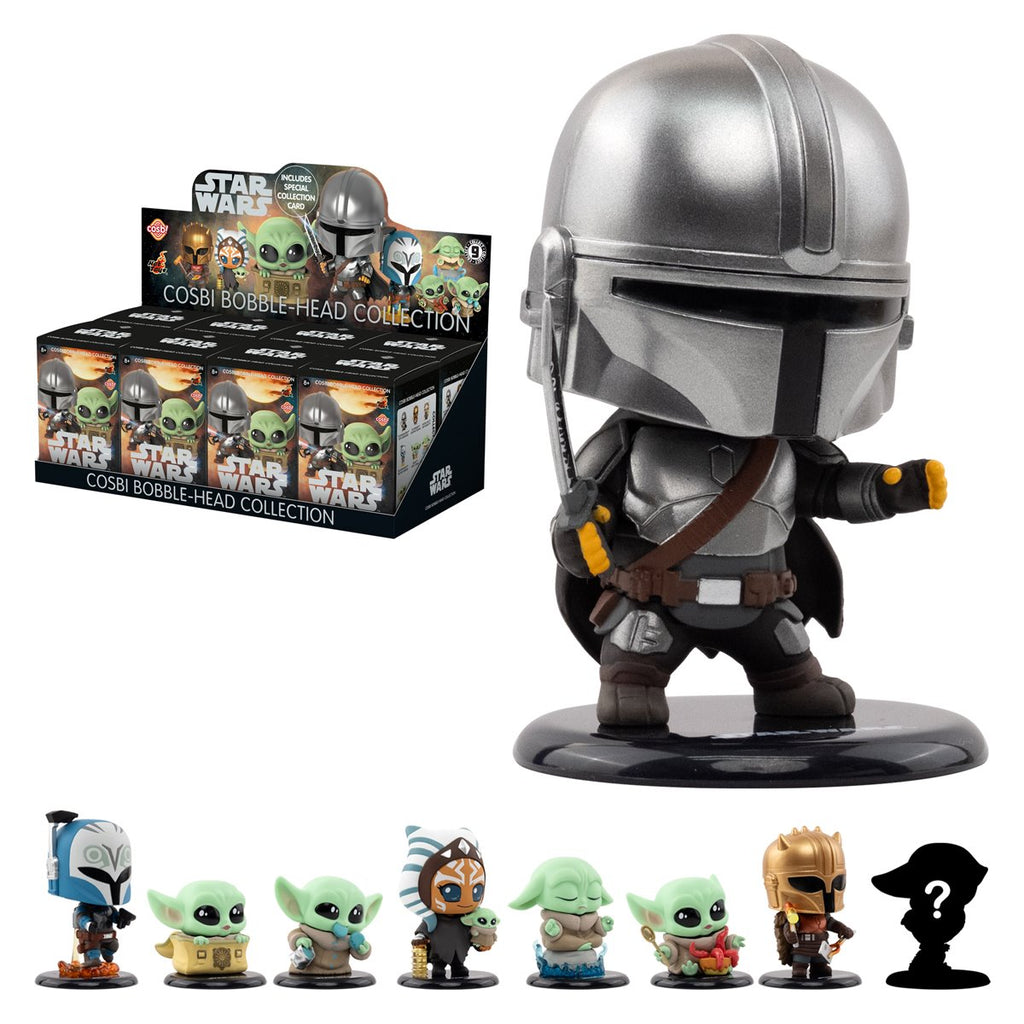 Star Wars Cosbi Bobble-Head Collection Series 3 Blind-Box Mini-Figure Case of 8