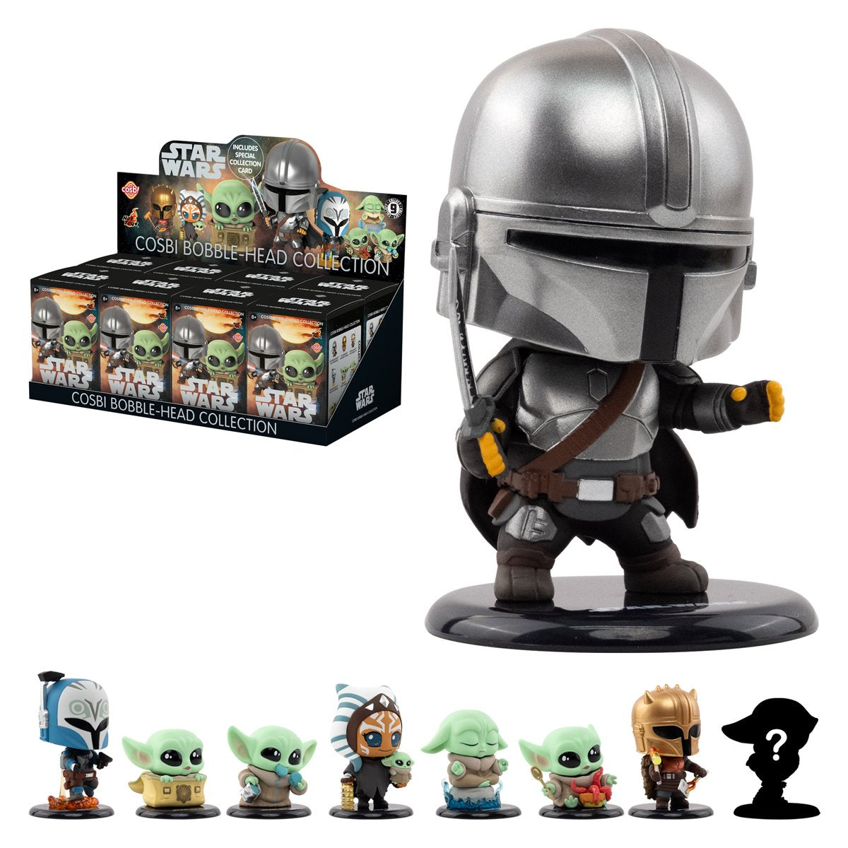 Star Wars Cosbi Bobble-Head Collection Series 3 Blind-Box Mini-Figure Case of 8