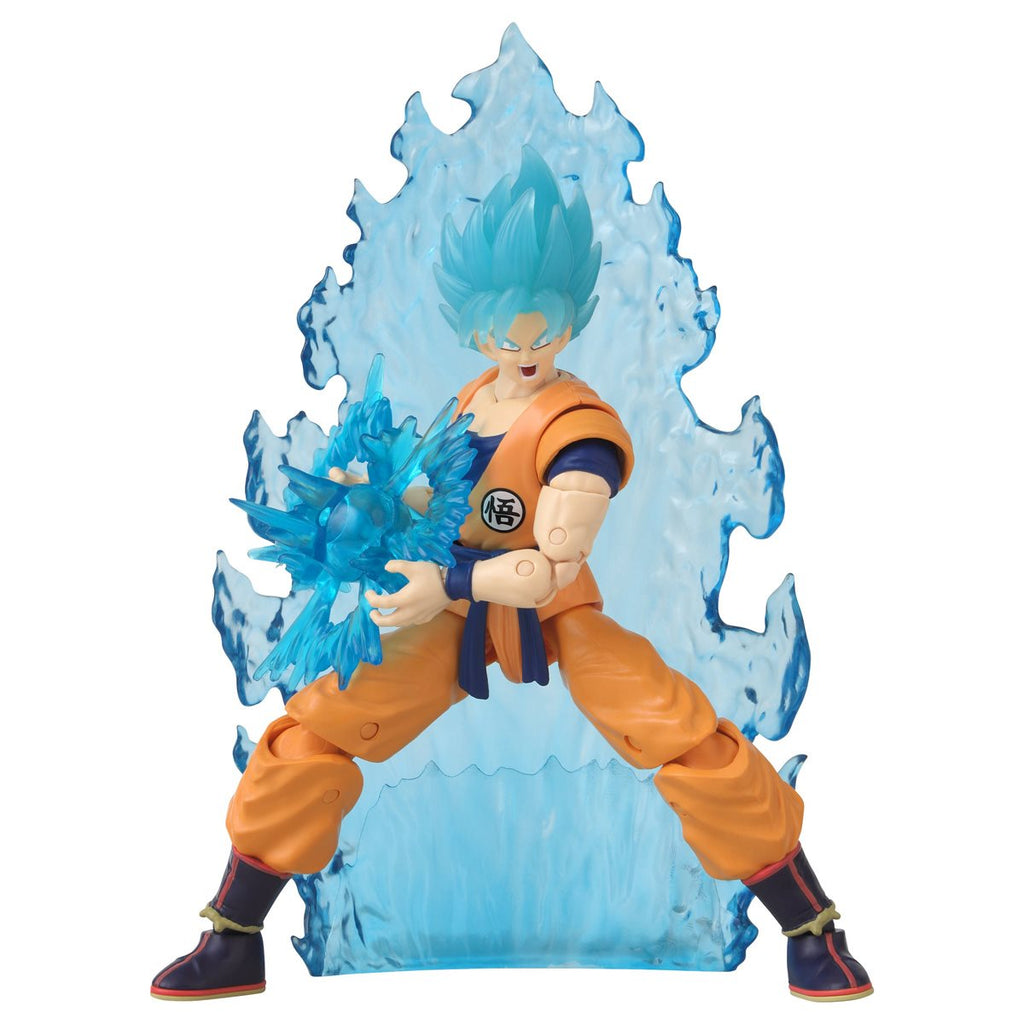 Dragon Ball Super Dragon Stars Power-Up Pack Super Saiyan Blue Goku DBS Broly Version Action Figure
