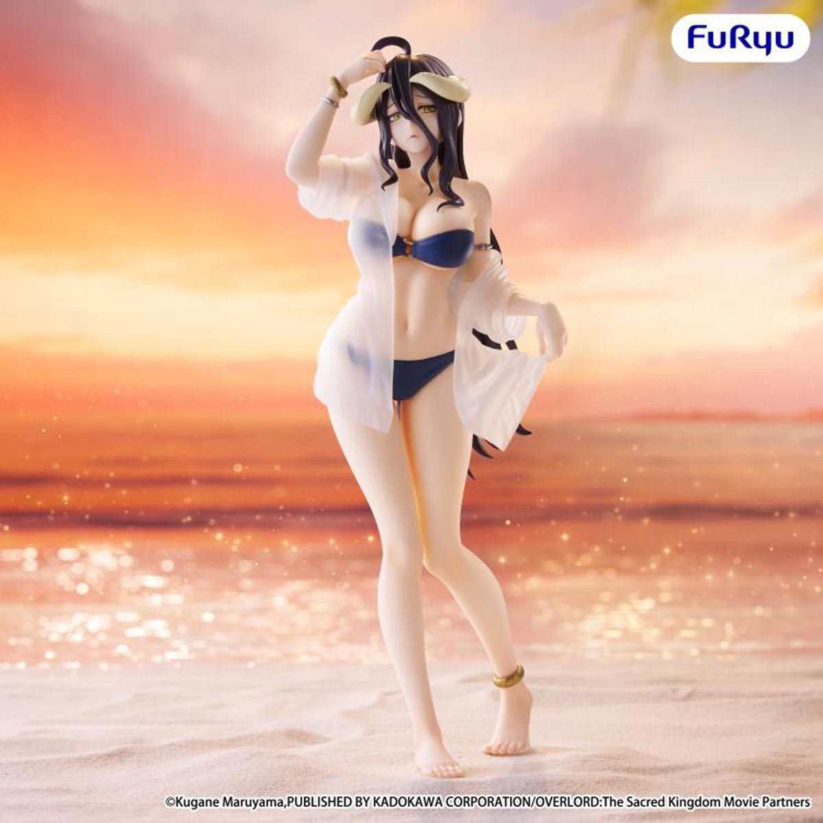 Overlord Albedo Aqua Version Muchute Statue
