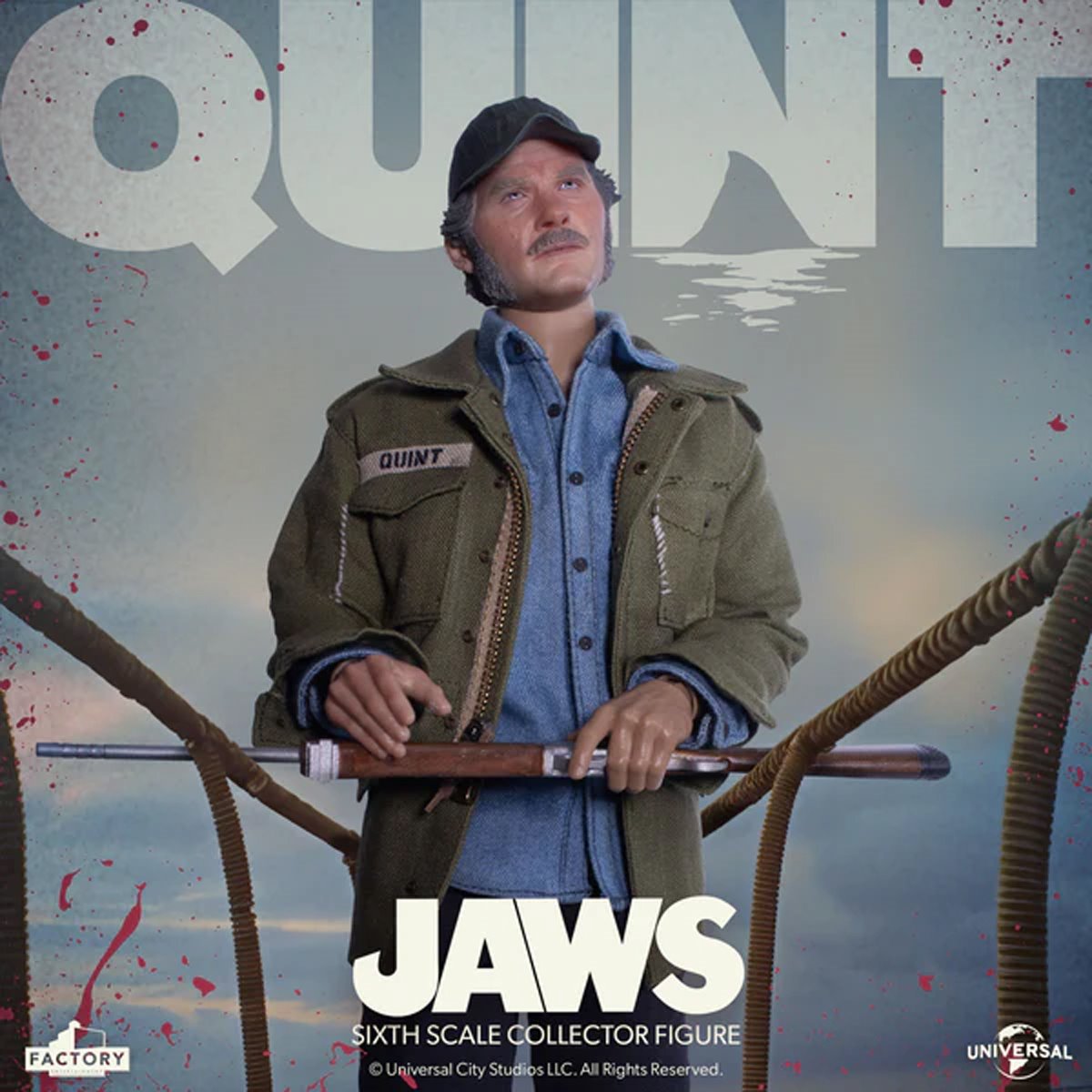 Jaws Sam Quint 1:6 Scale Action Figure