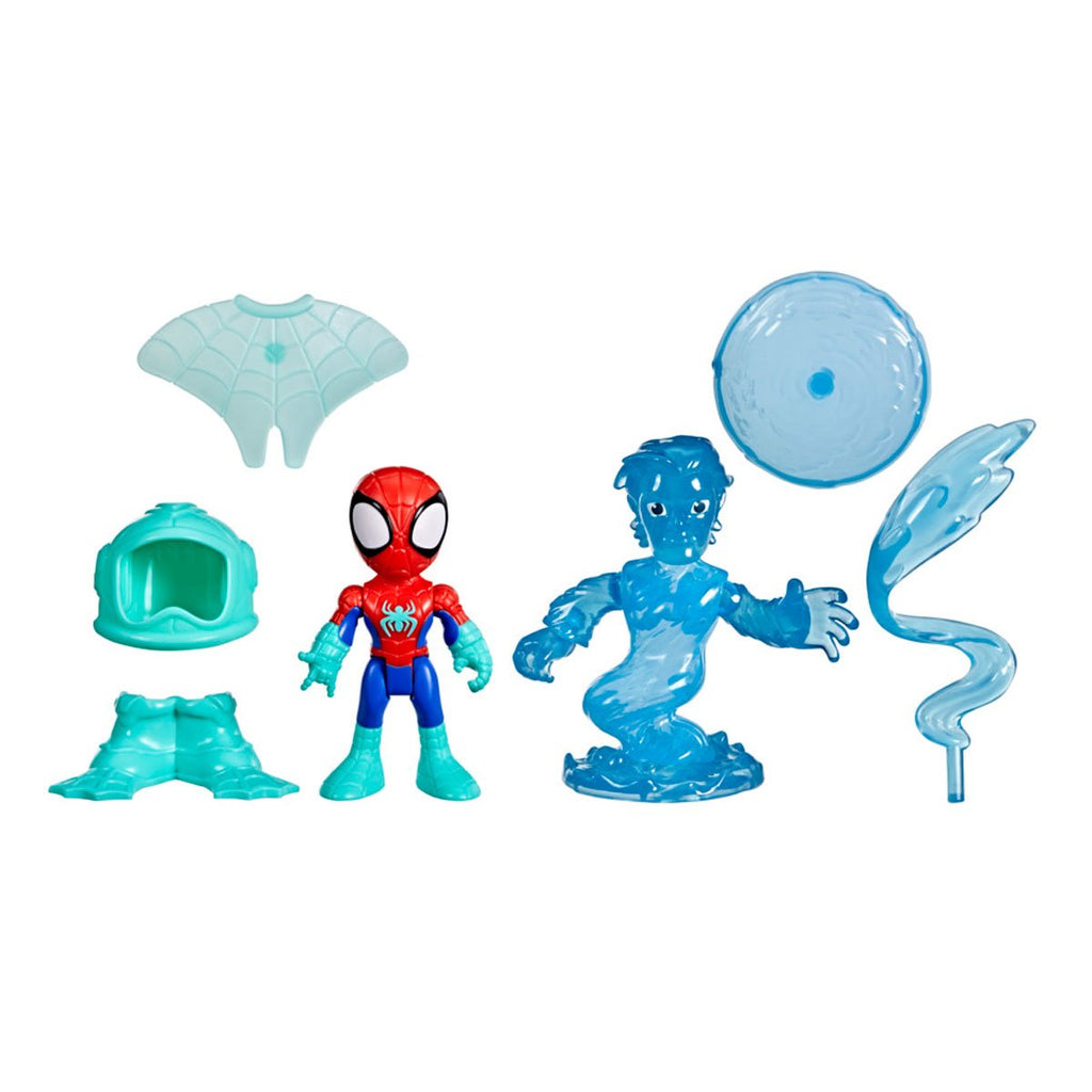 Spidey and his Amazing Friends Water-Webs Spidey & Hydro-Man Action Figures