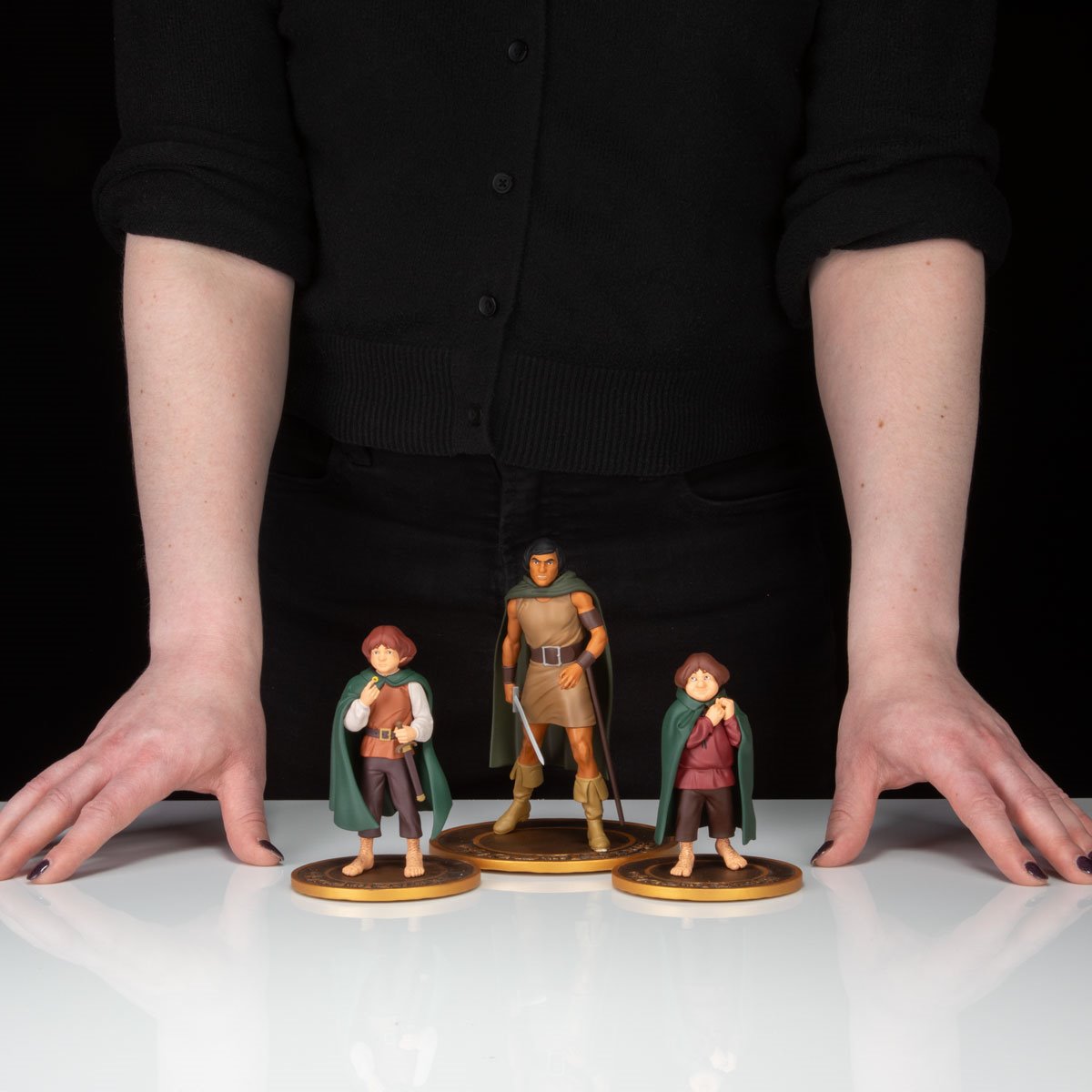 The Lord of the Rings Animated Film PVC Figures Set of 3