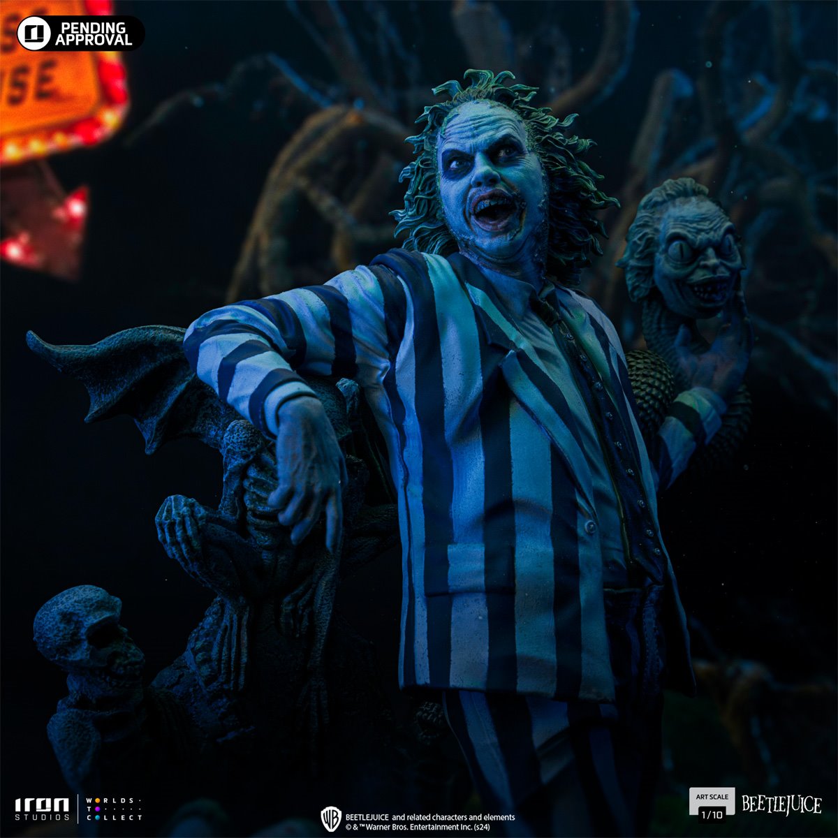 Beetlejuice 1:10 Art Scale Limited Edition Statue