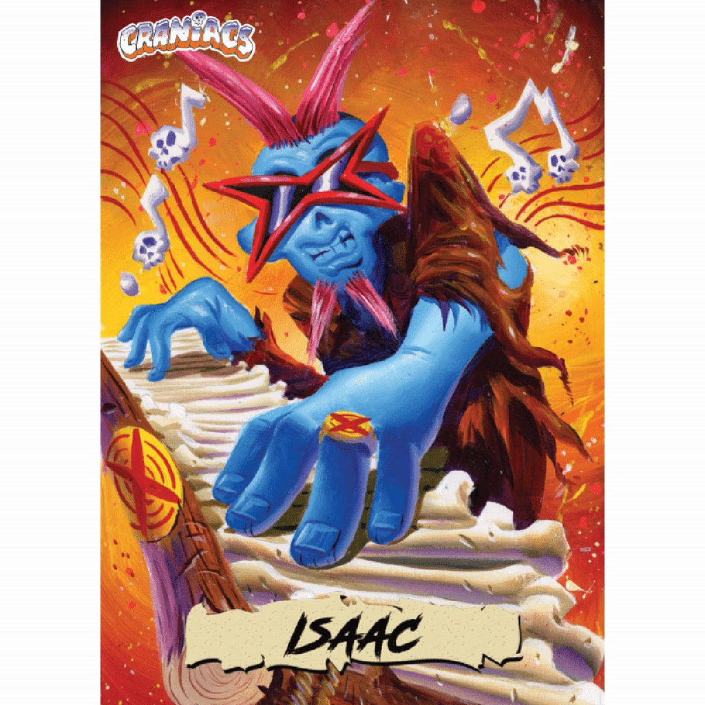 Craniacs Series 3 Skullblam Blaster Box Trading Card Display of 7 Packs