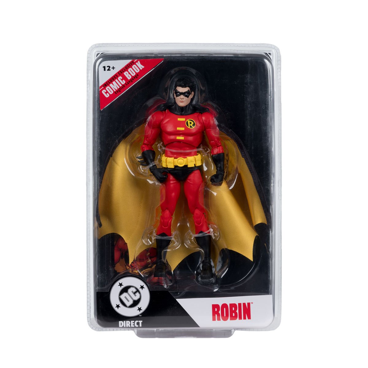 DC Direct Page Punchers Wave 12 Robin Teen Titans #41 7-Inch Scale Action Figure with Comic