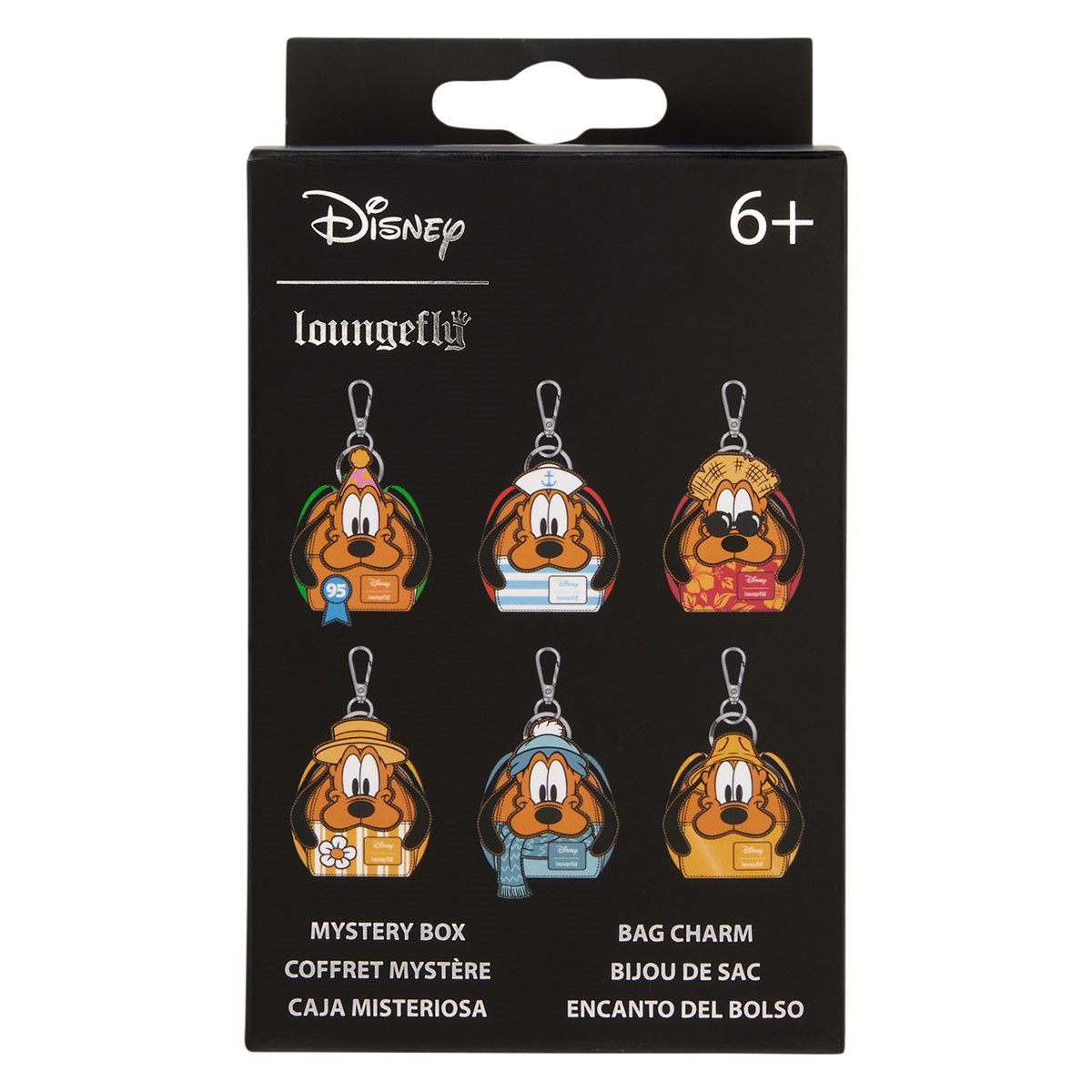 Disney Pluto 95th Anniversary Mini-Backpack Mystery Box Bag Charm Random 1 Pack