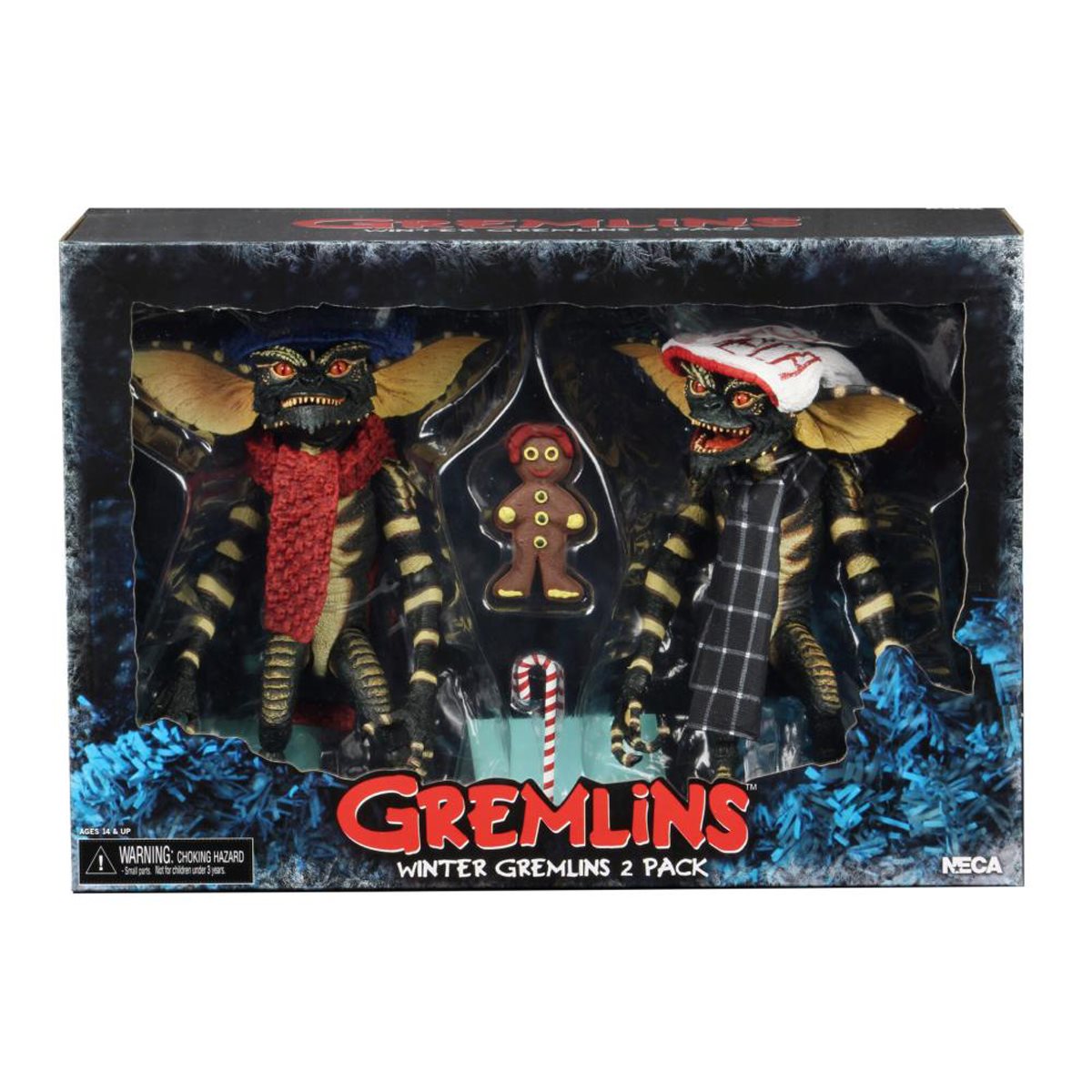 Gremlins Winter Scene #1 7-Inch Scale Action Figure Set of 2