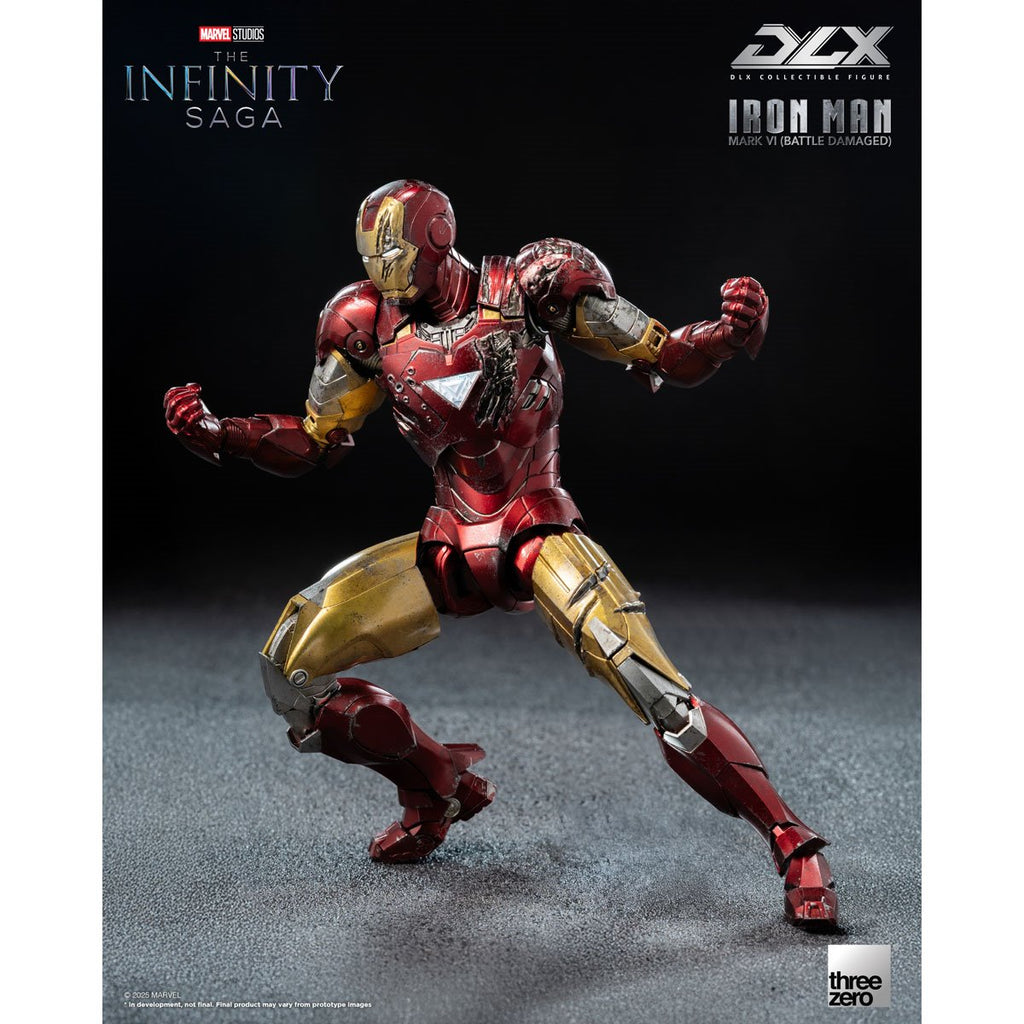 Marvel Studios: The Infinity Saga Iron Man Mark 6 Battle Damaged DLX Action Figure