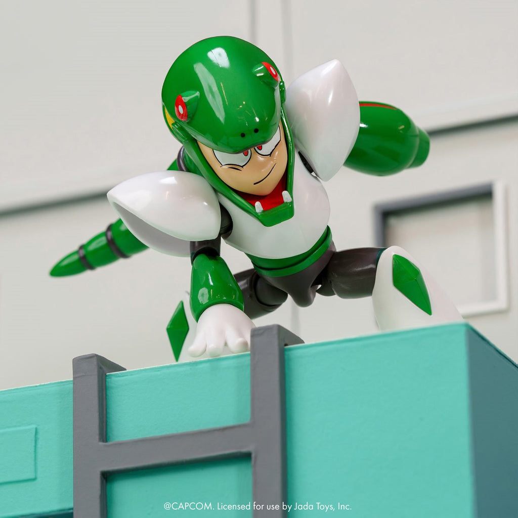Mega Man Wave 4 Snake Man 1:12 Scale Action Figure
