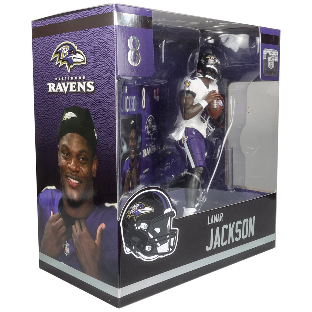 NFL SportsPicks 2024 Wave 2 Baltimore Ravens Lamar Jackson 7-Inch Scale Posed Figure
