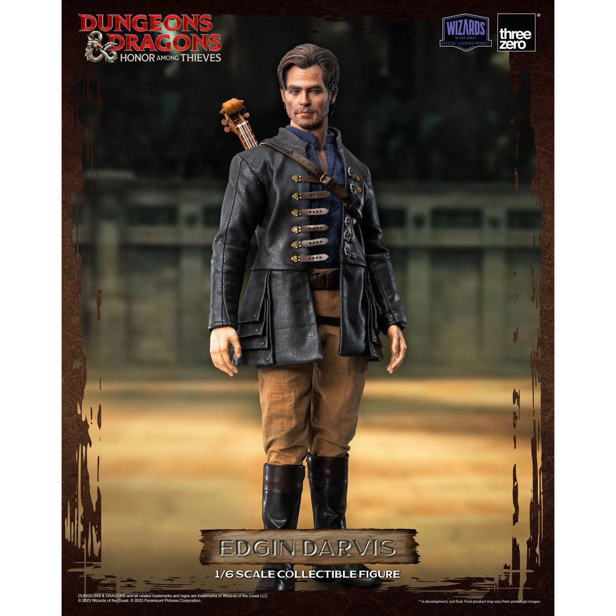 Dungeons & Dragons: Honor Among Thieves Edgin Darvis 1:6 Scale Action Figure