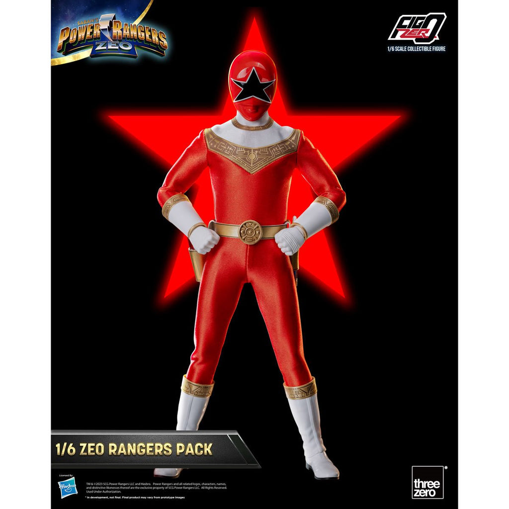 Power Rangers Zeo Rangers FigZero 1:6 Scale Action Figure 5-Pack