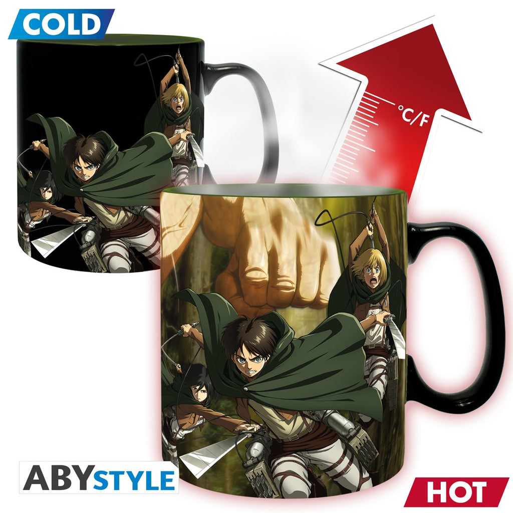 Attack on Titan Titan Eren Heat Change Mug