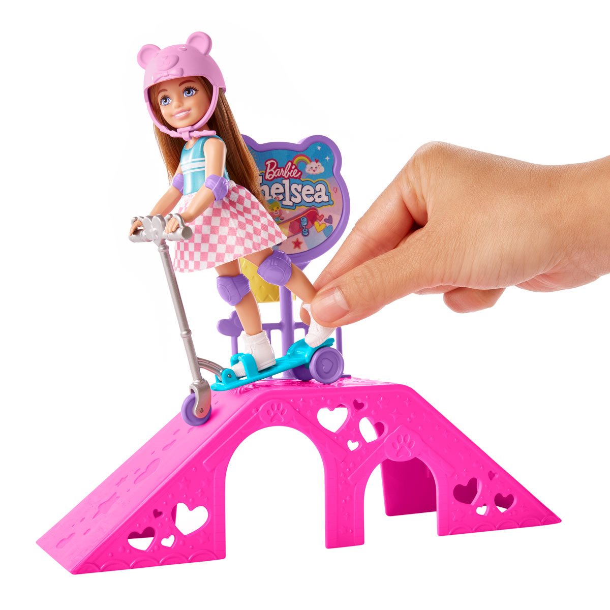 Barbie Chelsea Skate Park Doll and Playset