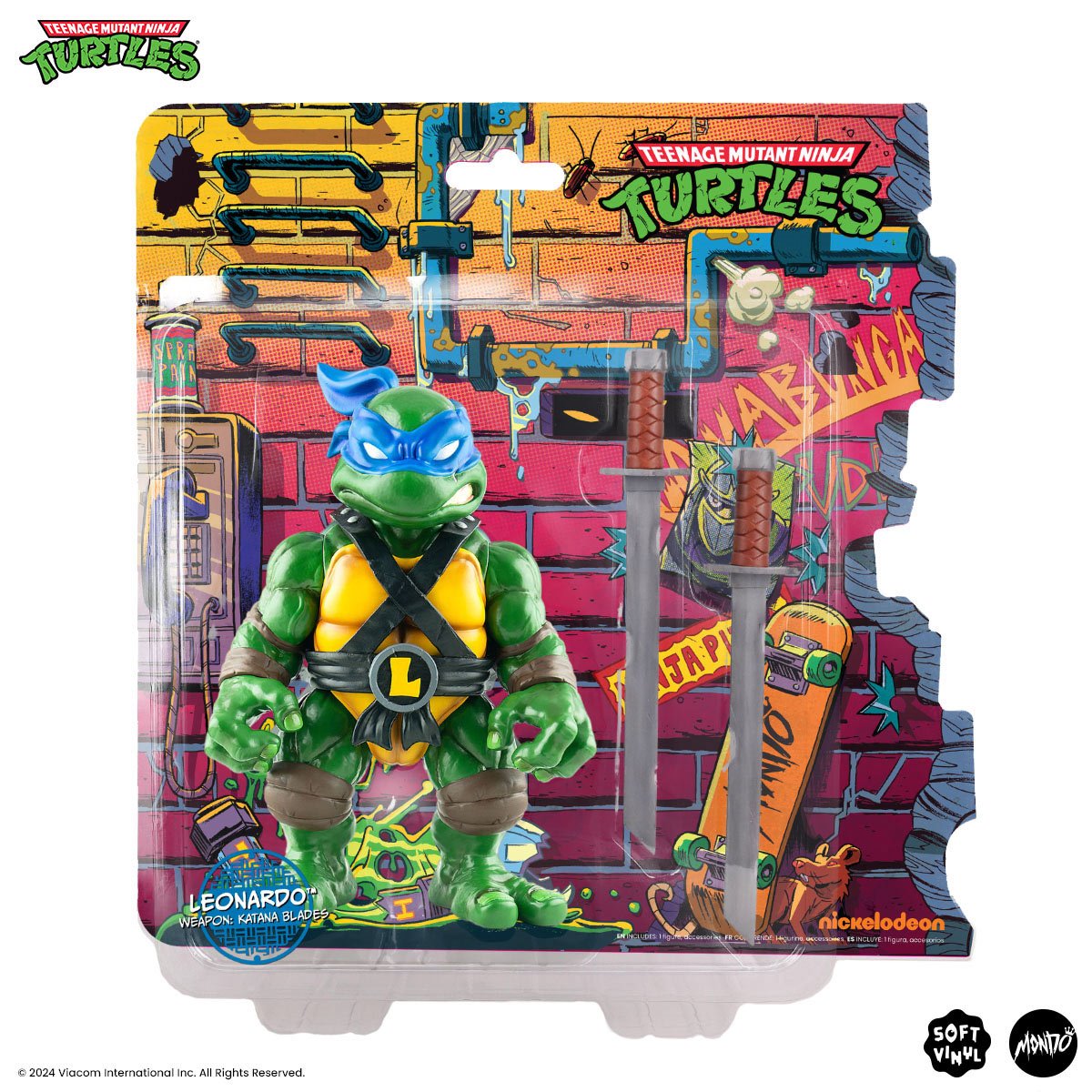 Teenage Mutant Ninja Turtles Leonardo Soft Vinyl Figure